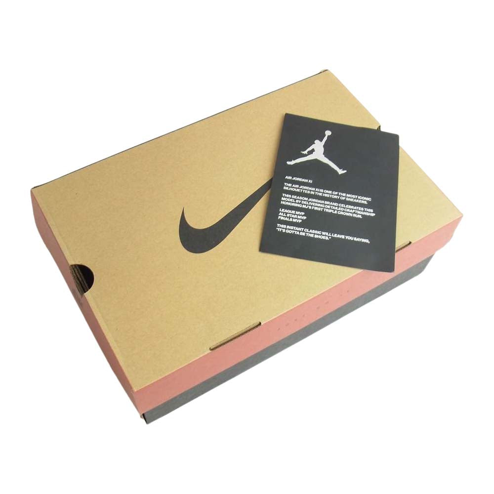 NIKE ナイキ 378037-061 AIR JORDAN 11 RETRO BRED エアジョーダン11 レトロ ブレッド ブラック系 29.5CM【中古】
