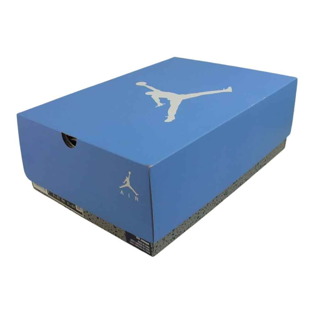 NIKE ナイキ CT8529-410 AIR JORDAN 6 RETRO UNC University Blue エア ジョーダン 6 レトロ ユニバーシティブルー 白×水色×黒系 26cm【中古】