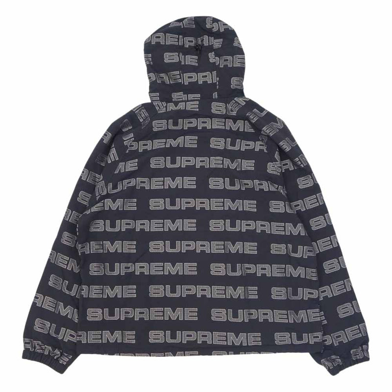 supreme logo ripstop hooded トラックジャケットメンズ