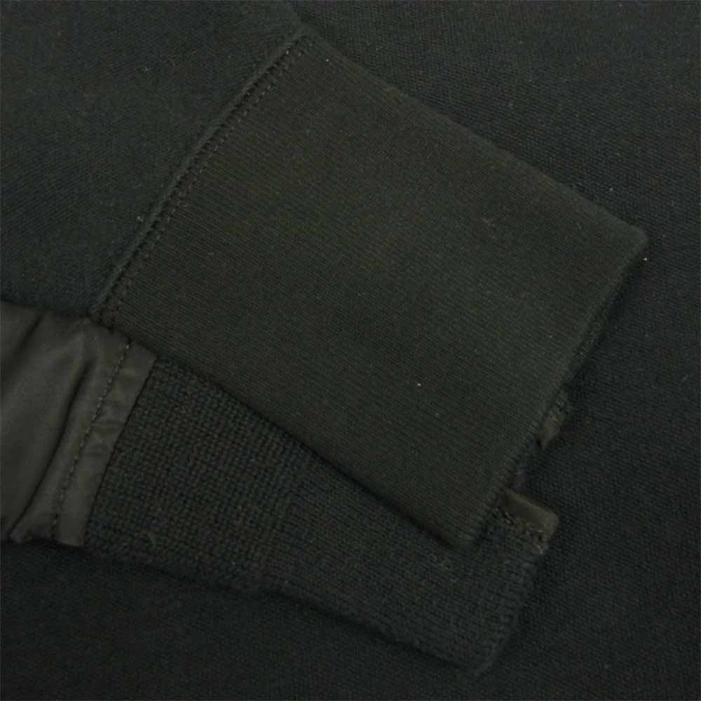 Sacai サカイ 19AW SCM-032 Sponge Sweat Ma-1 Pullover スポンジ ドッキング プルオーバー ネイビー系 2【美品】【中古】