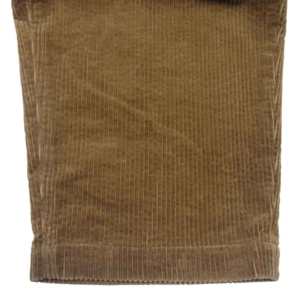カオスフィッシングクラブ 21AW CFC21AW102 LOGO CORDUROY PANTS ロゴ コーデュロイ パンツ ブラウン系 M【中古】