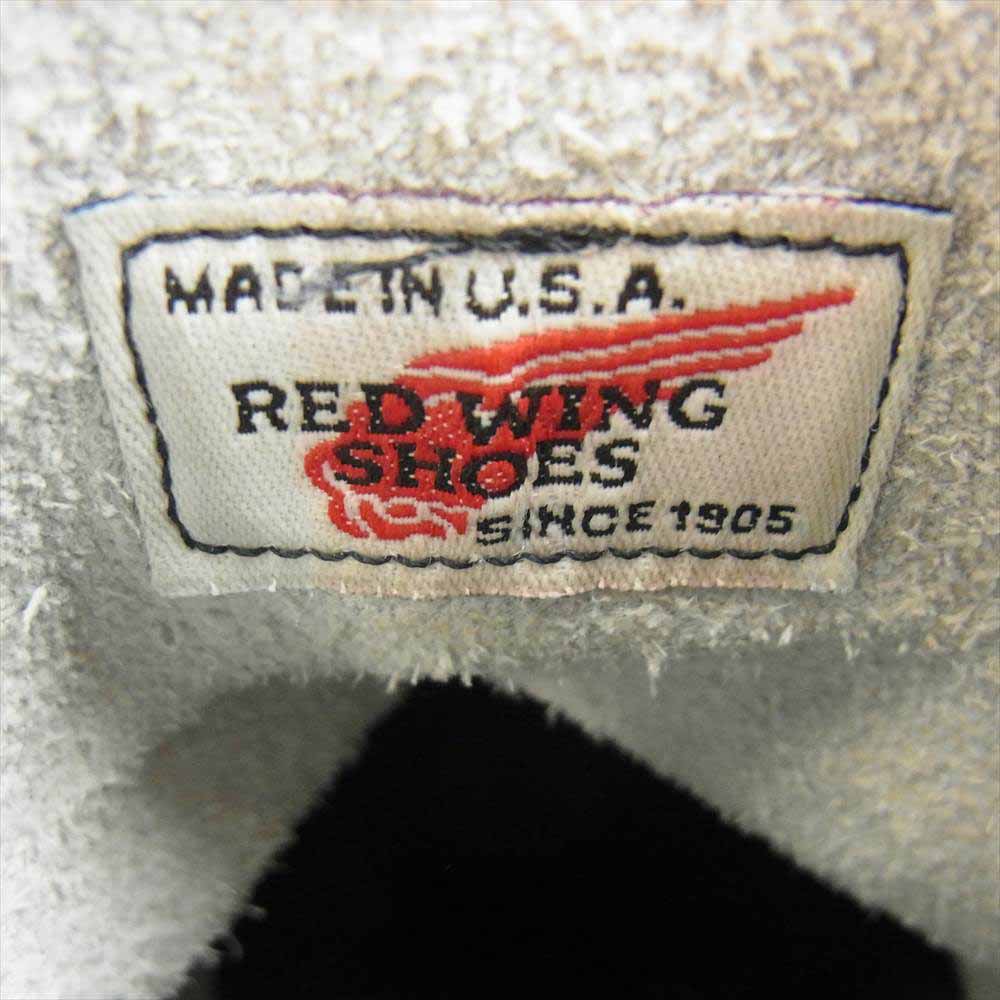 RED WING レッドウィング BEAMS別注 刺繍羽タグ 8873 アイリッシュセッター プレーントゥ ブーツ ホワイト系 10D【中古】
