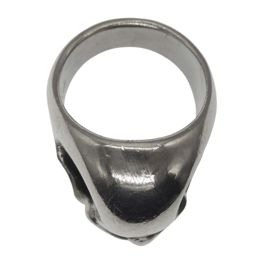 RAT RACE ラットレース Two Stories Skull Ring ツーストーリーズ スカル リング シルバー系【中古】