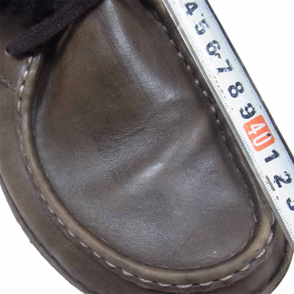 BIRKENSTOCK ビルケンシュトック PASADENA パサデナ レザー シューズ ダークブラウン系 43【中古】