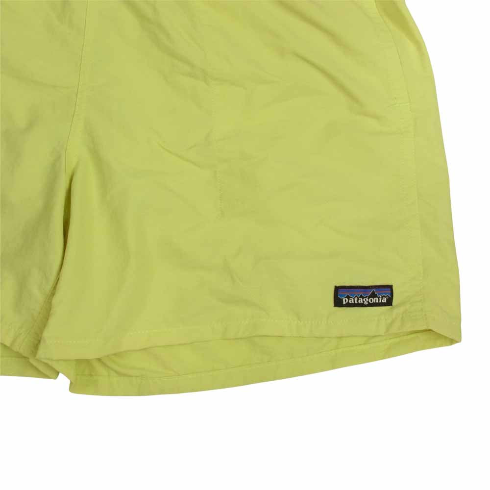patagonia パタゴニア 15SS 57020 15年製 BAGGIES SHORTS-5 バギーズ ショーツ 5 インチ イエロー系 M【中古】