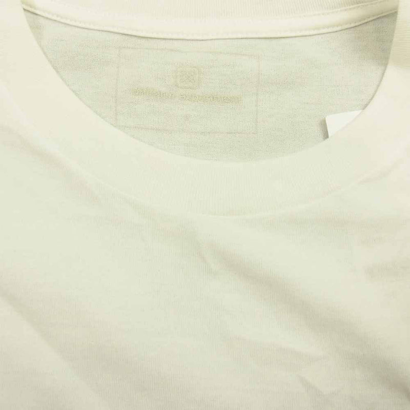 uniform experiment ユニフォームエクスペリメント UE-212049 AUTHENTIC POCKET TEE オーセンティック  ポケット 半袖Tシャツ ホワイト系 3【新古品】【未使用】【中古】