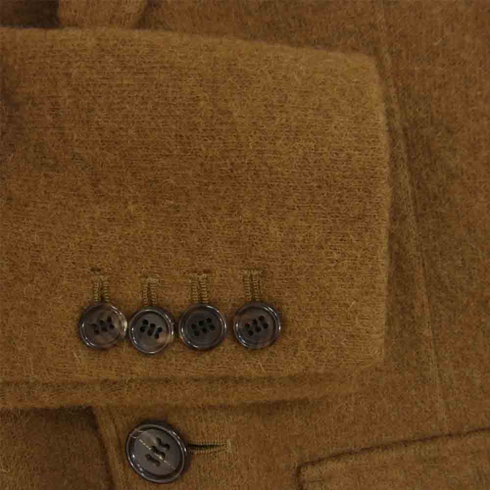 AKM エイケイエム MOON JERSEY ムーン ウールジャージー チェスターコート ブラウン系 M【中古】