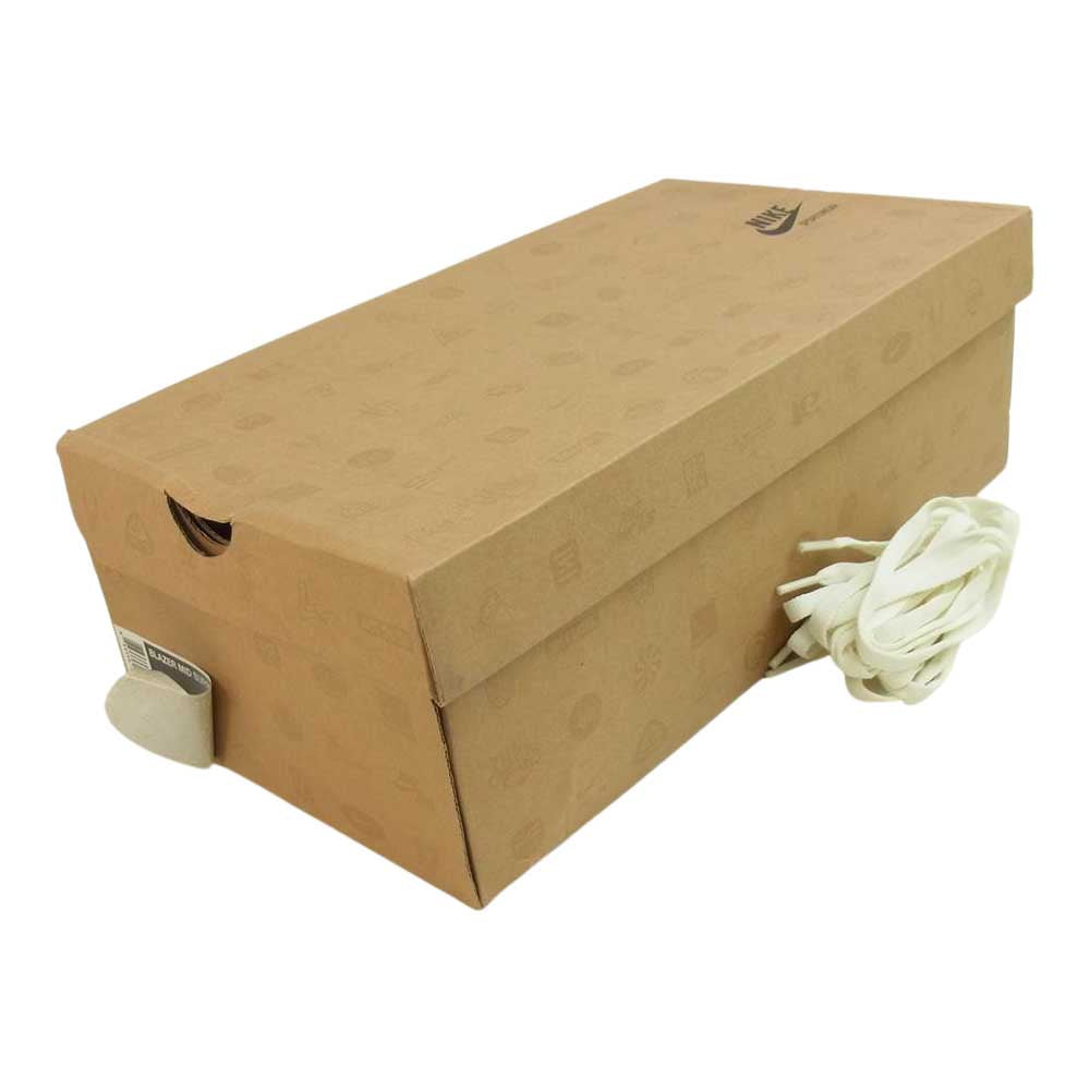 NIKE ナイキ 380670-111 BLAZER MID SUPREME TZ ブレザー ミッド オフホワイト系 29cm【中古】