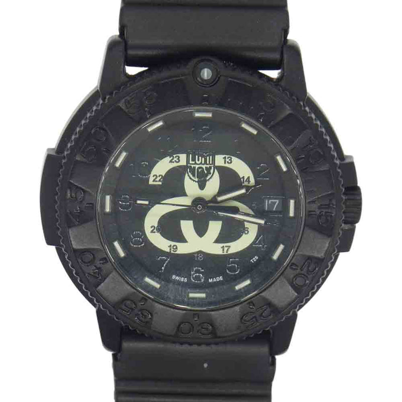 STUSSY ステューシー LUMINOX Seal 3000 ルミノックス ブラック系【中古】