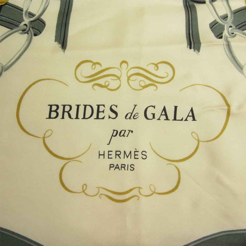 エルメス HERMES スカーフ カレ90 BRIDES de GALA ブリッドドゥガラ シルク100％ レディース フランス製 マルチカラー