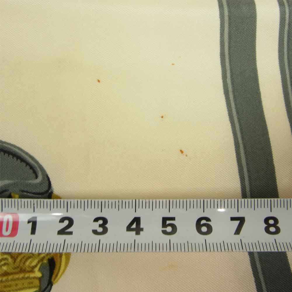 HERMES エルメス BRIDES de GALA ブリッドドゥガラ シルク スカーフ レッド系【中古】