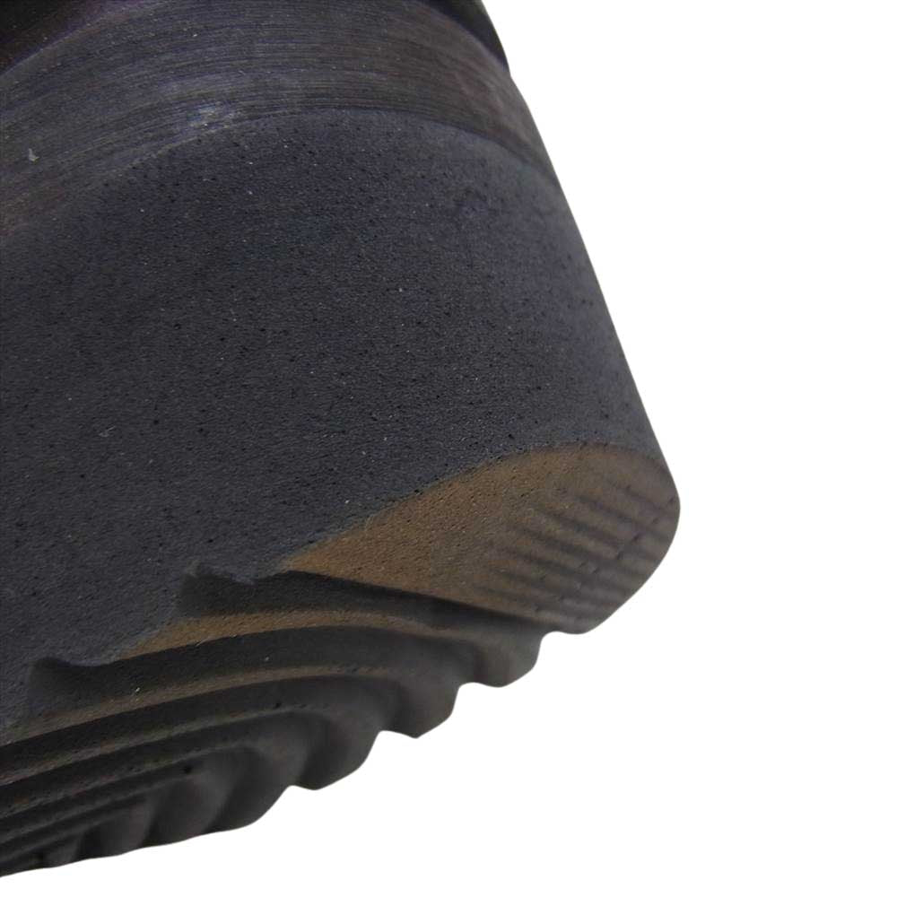 トロエントープ Swedish Clog スウェディシュクロッグ ウッドソール サボ サンダル ヌバック ブラック系 41【中古】