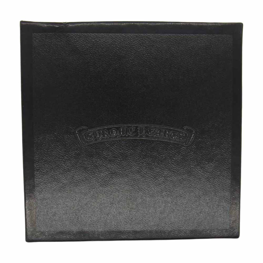 CHROME HEARTS クロムハーツ(原本無) BEAD 8mm ビーズ クロス ブレスレット ブラック系 シルバー系【中古】