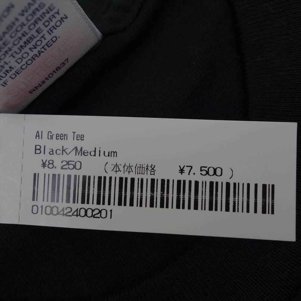 Supreme シュプリーム 22SS Al Green Tee アルグリーン プリント Tシャツ ブラック系 M【新古品】【未使用】【中古】