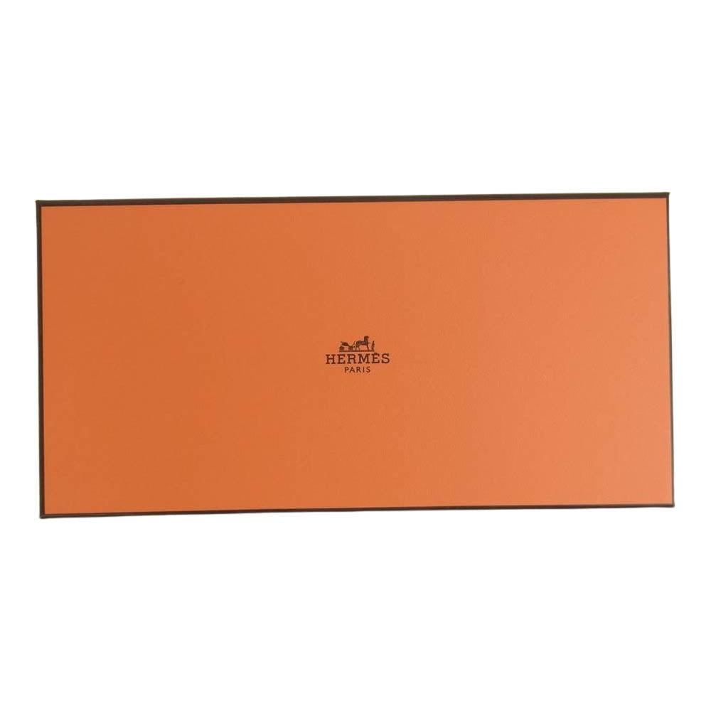 HERMES エルメス ドゴンロング エトゥープ シルバー金具 X刻印 16年製 長財布 ブラウン系【中古】