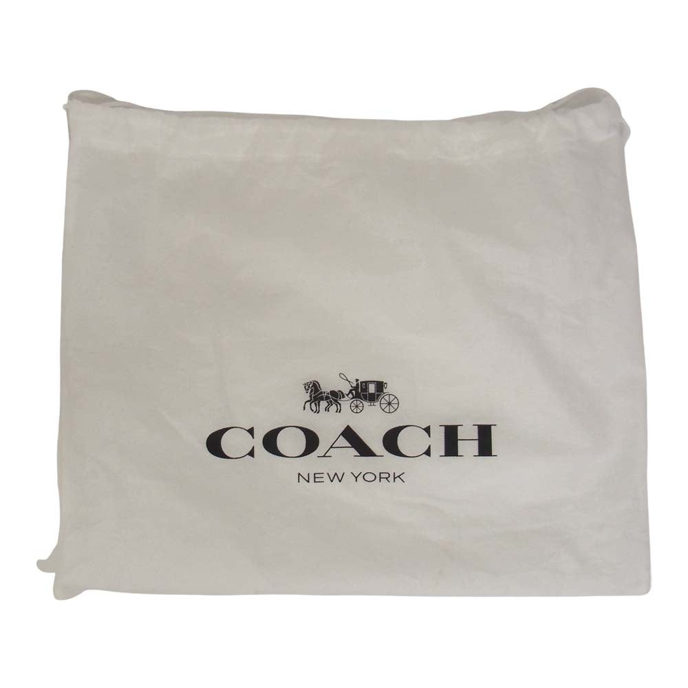 COACH コーチ L1880-F67025 レザー ショルダーバッグ ブラック系【中古】