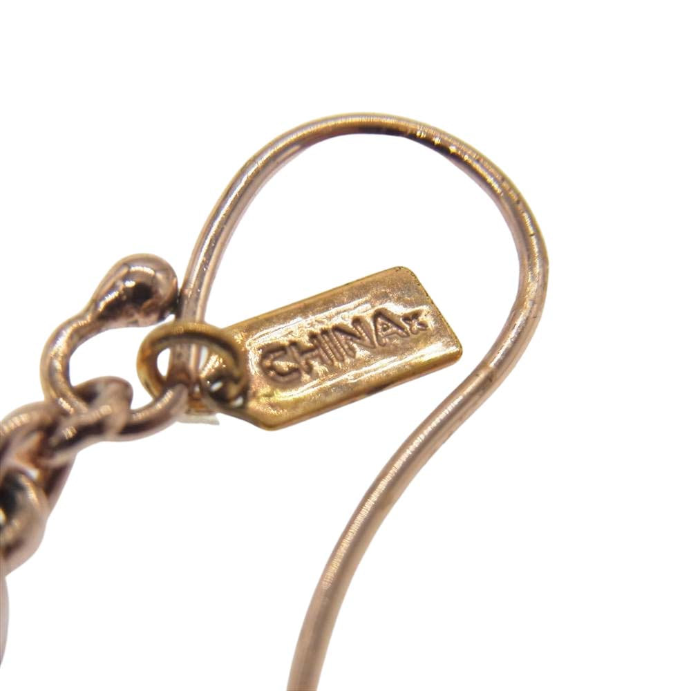 COACH コーチ ハート ラインストーン フック ピアス【中古】