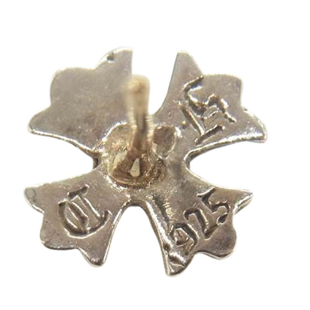 CHROME HEARTS クロムハーツ(原本無) No2 CH PLS STUD CHプラス スタッド ピアス シルバー系【中古】