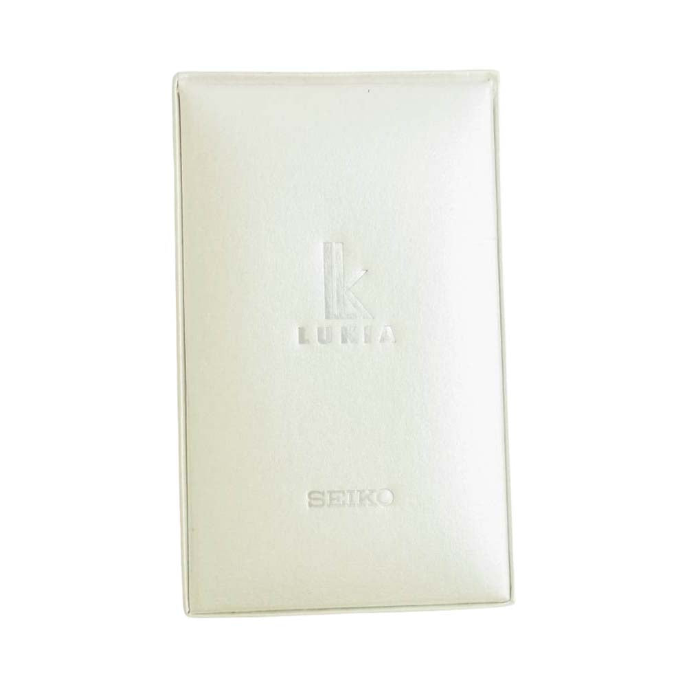 SEIKO セイコー 1B22-0BB0 LUKIA ルキア 電波ソーラー リストウォッチ 腕時計 シルバー系【中古】