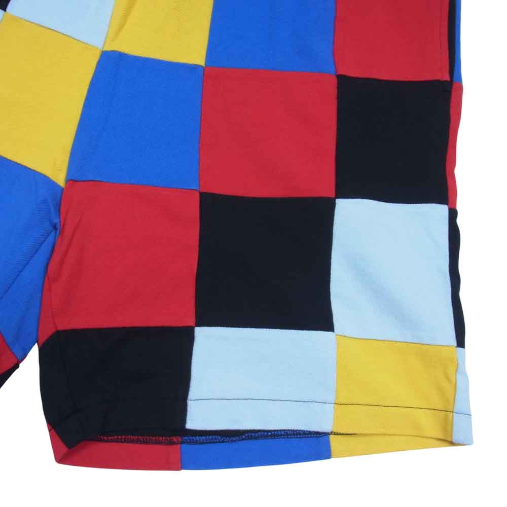 Supreme シュプリーム 18AW Patchwork Pique SHORT パッチワークピケショーツ マルチカラー系 M【新古品】【未使用】【中古】
