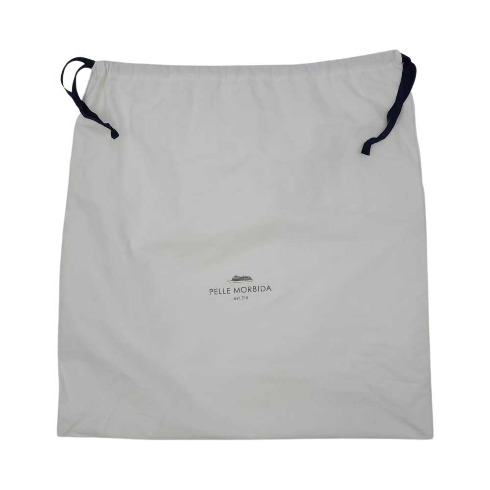 PELLE MORBIDA ペッレモルビダ PMO-HMB002 Maiden Voyage メイデンヴォヤージュ シュリンクレザー ブリーフケース ビジネスバッグ ブラック系【新古品】【未使用】【中古】