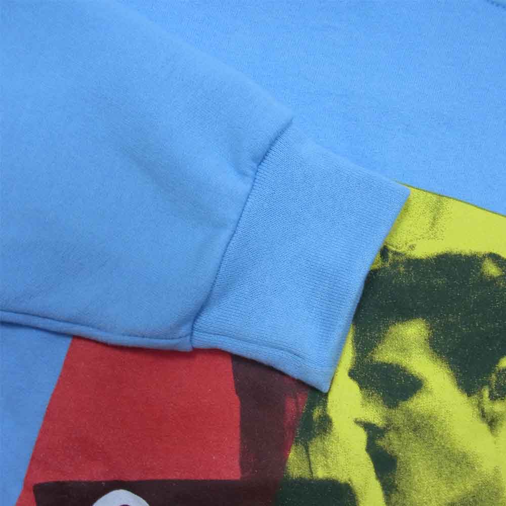 WACKO MARIA ワコマリア 22SS CHETBAKER-WM-SS01 CHET BAKER チェット ベイカー CREW NECK SWEAT SHIRT ( TYPE-1 ) クルーネック スウェット ライトブルー系 XL【美品】【中古】