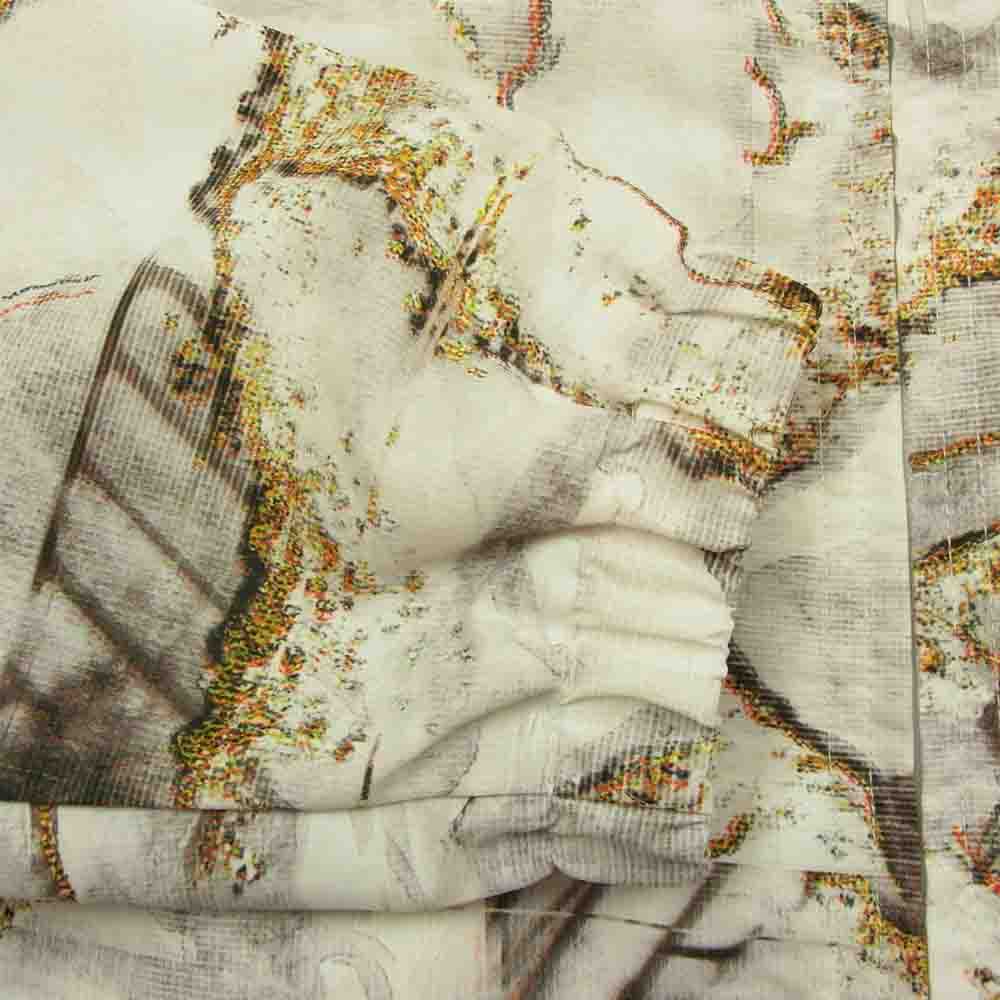 Supreme シュプリーム 20AW Marble Track Jacket マーブル トラック ジャケット ホワイト系 S【中古】