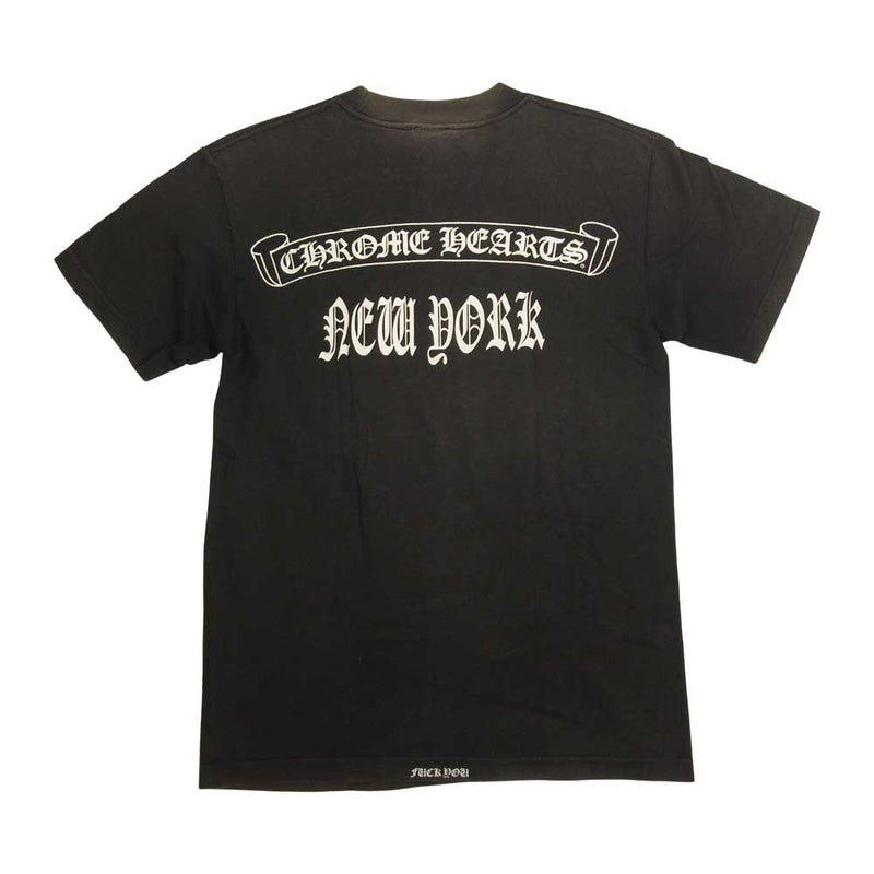 クロムハーツ スクロールラベル NEW YORK Tシャツ【61985】 - Tシャツ