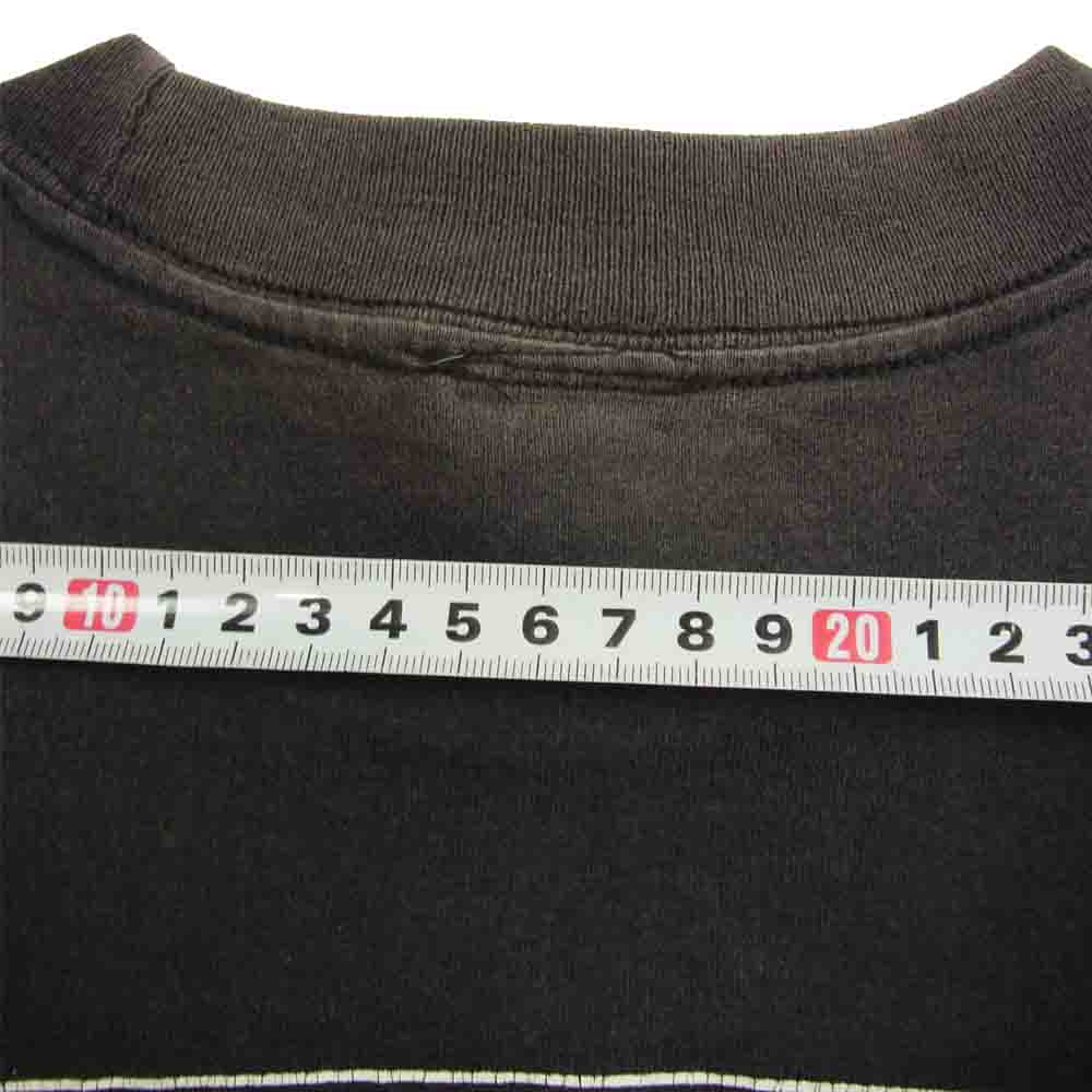 CHROME HEARTS クロムハーツ(原本無) NEW YORK スクロールラベル バックプリント ポケット付き 半袖Tシャツ ブラック ブラック系 S【中古】