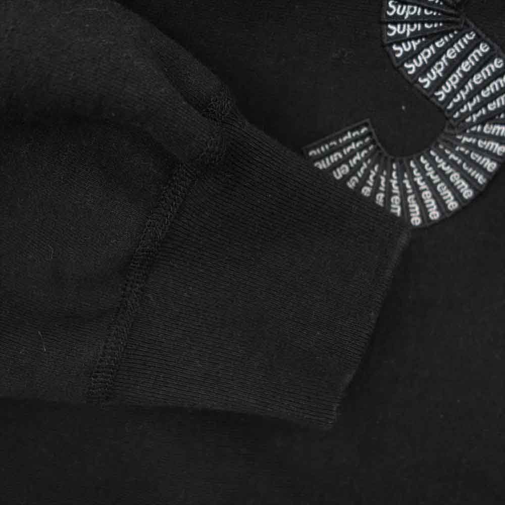 Supreme シュプリーム 20AW S Logo Hooded Sweatshirt Sロゴ スウェット プルオーバー パーカー ブラック系 S【中古】