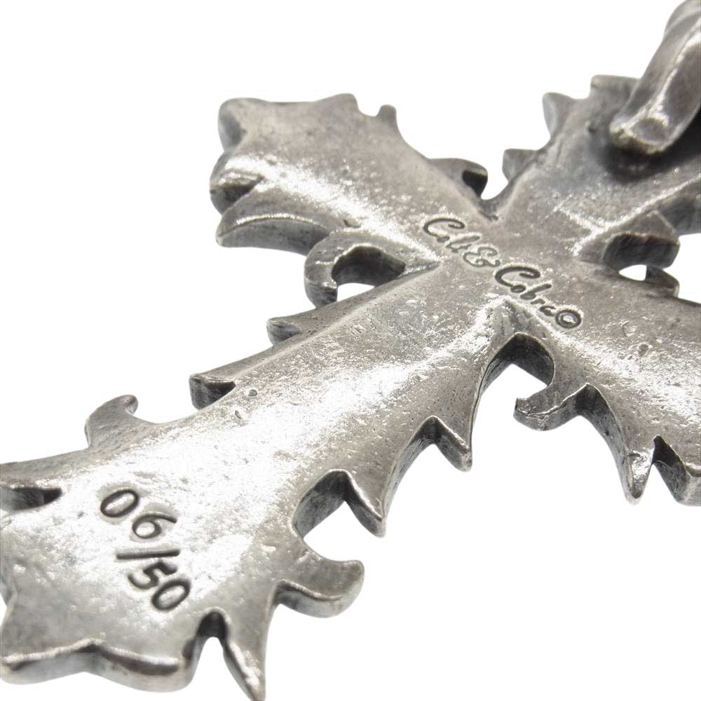 Celt&Cobra ケルト&コブラ × redrum 初期 50個限定 クロス ネックレス シルバー系【中古】