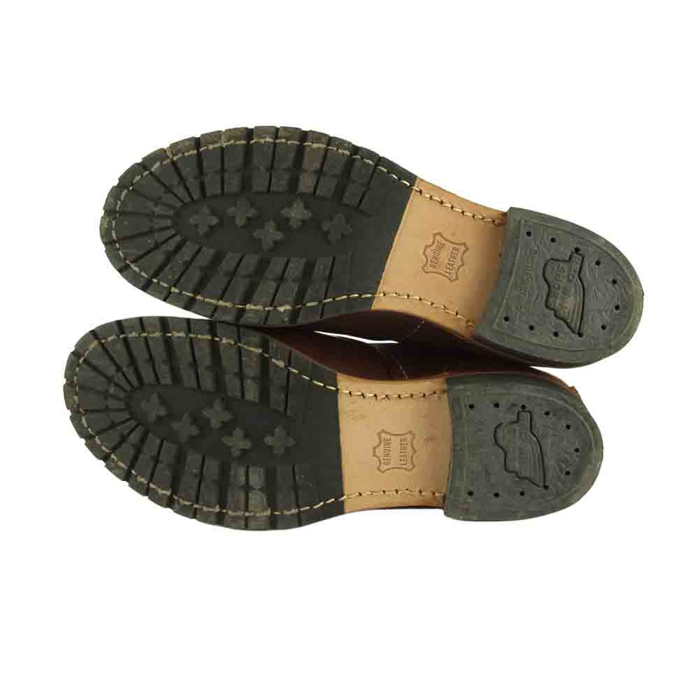 RED WING レッドウィング 9016 BECKMAN BOOT ベックマン ワークブーツ プレーントゥ ブーツ ブラウン系 25.5cm【中古】