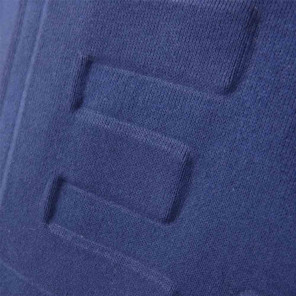 Supreme シュプリーム 21SS Embossed Logos Hooded Sweatshirt エンボス ロゴ プルオーバー ブルー系 XL【中古】