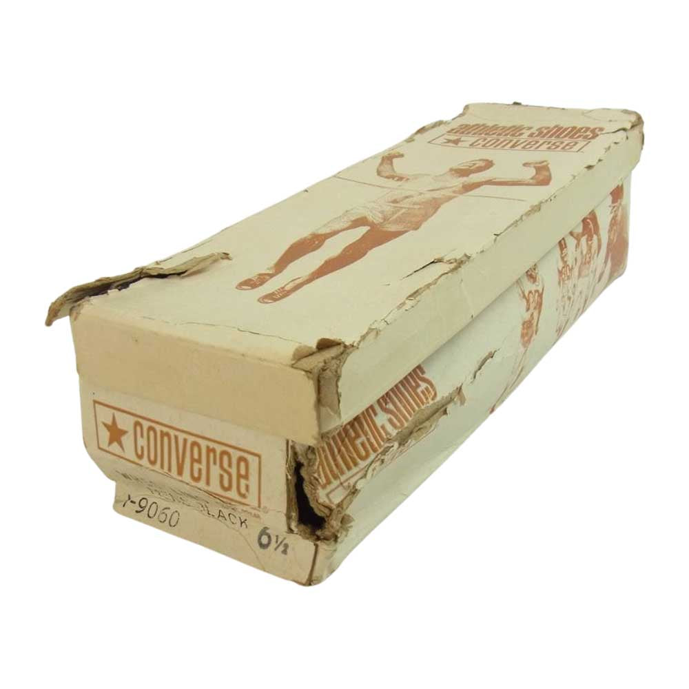 CONVERSE コンバース ヴィンテージ 50s チャックテイラー レスリング シューズ スニーカー ブラック系 US 6 1/2【中古】