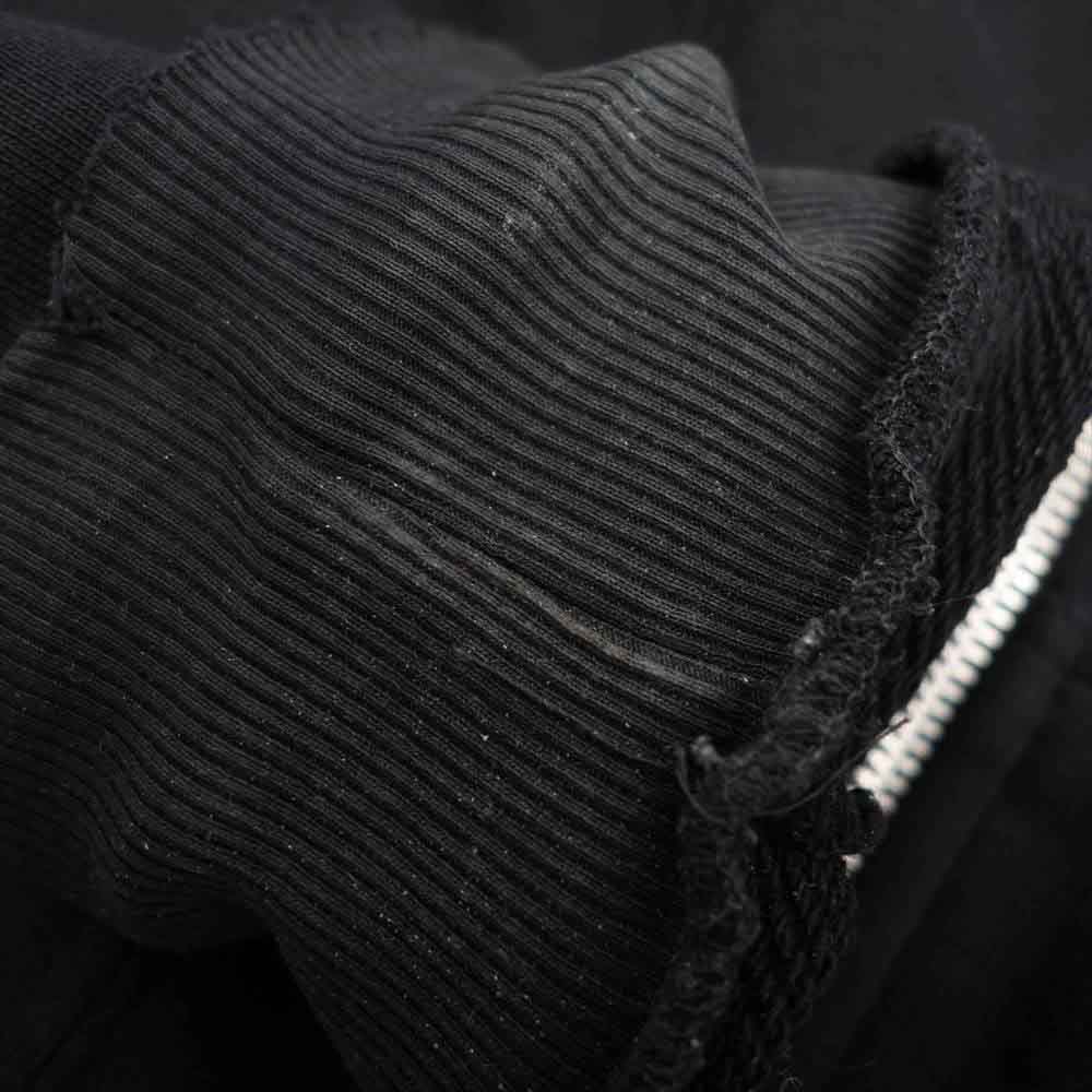 CHROME HEARTS クロムハーツ(原本無) クロスパッチ ボロチップ ダガージップ パーカー ブラック系【中古】