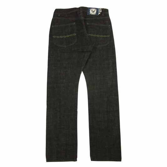 LYNCH SILVERSMITH リンチシルバースミス LYNCH Original DENIM PANTS リンチオリジナル デニム パンツ ブラックデニム ブラック系 31【中古】