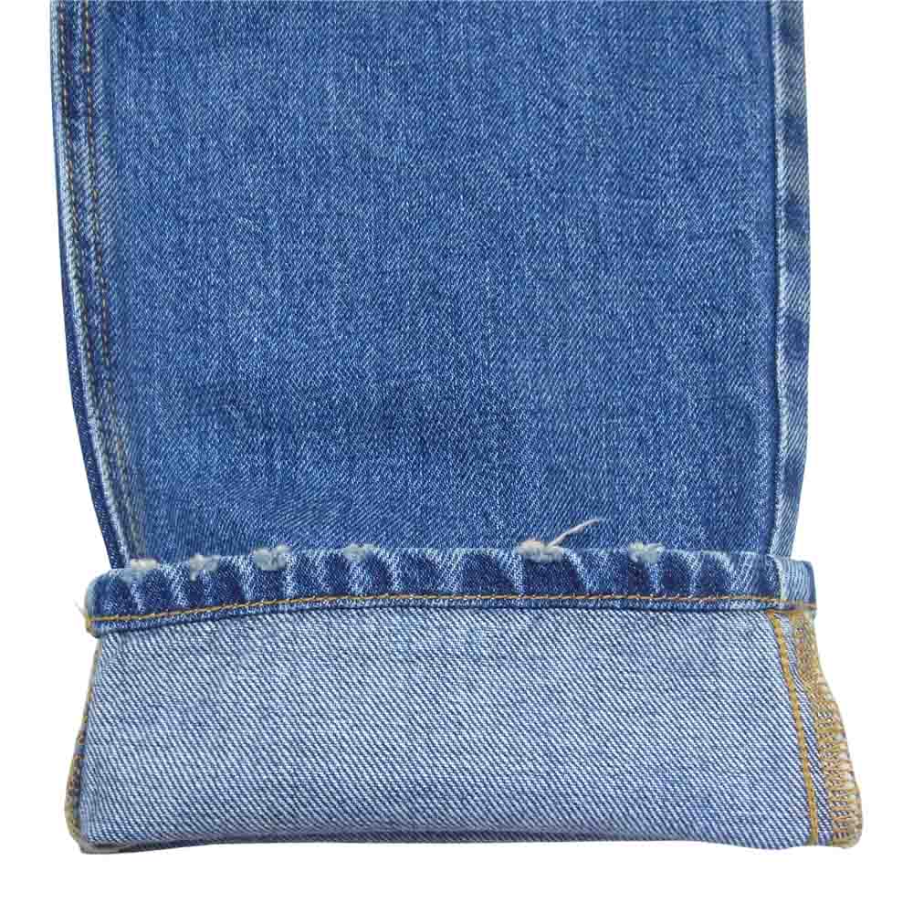 FEAR OF GOD フィアオブゴッド 21SS Essentials エッセンシャルズ SP21 Denim Pants ボタンフライ デニム パンツ インディゴブルー系 36【美品】【中古】