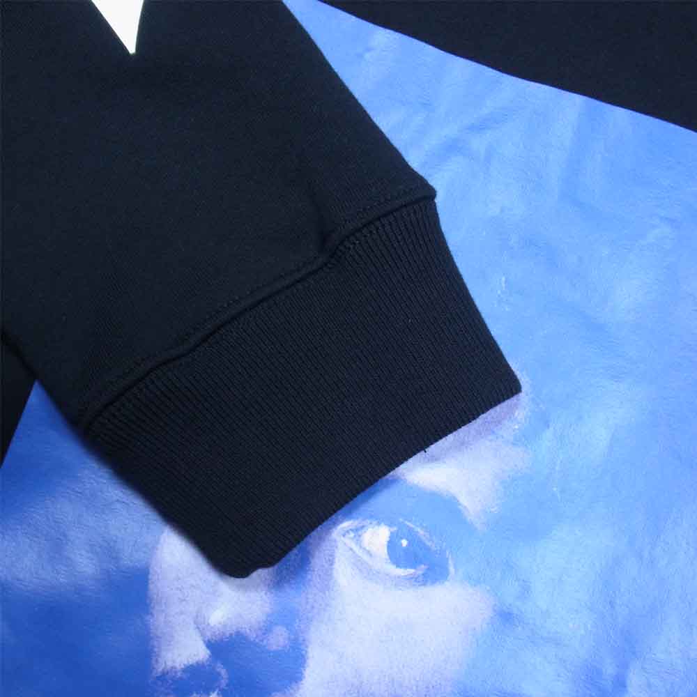 OFF-WHITE オフホワイト 18AW OMBB042F18192011 国内正規品 Diag Bernini L/S Tee w Hoodie レイヤード パーカー ブラック系 XL【中古】