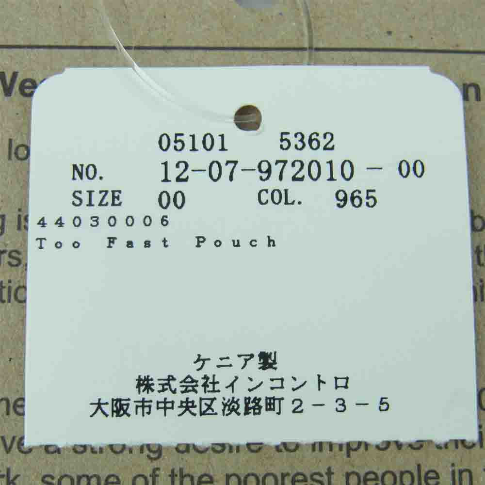 Vivienne Westwood ヴィヴィアンウエストウッド ANGLOMANIA RB2132-F TOO FAST TO LIVE ZIPPOUCH アングロマニア クラッチ バッグ ワインレッド系 ブラック系【美品】【中古】