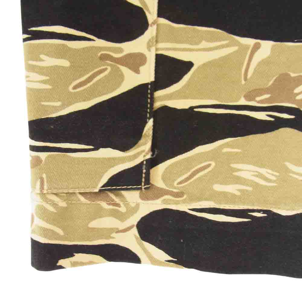 Buzz Rickson's バズリクソンズ BR51904 GOLD TIGER PATTERNS SHORTS ゴールド タイガー カモ パターン カーゴ ショーツ カーキ系 L【新古品】【未使用】【中古】