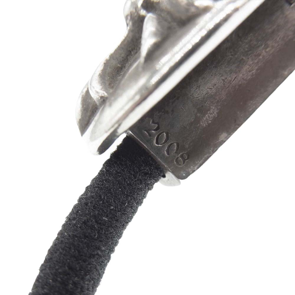CHROME HEARTS クロムハーツ(原本無) HAIR BAND クロスボール ヘアゴム シルバー系【中古】