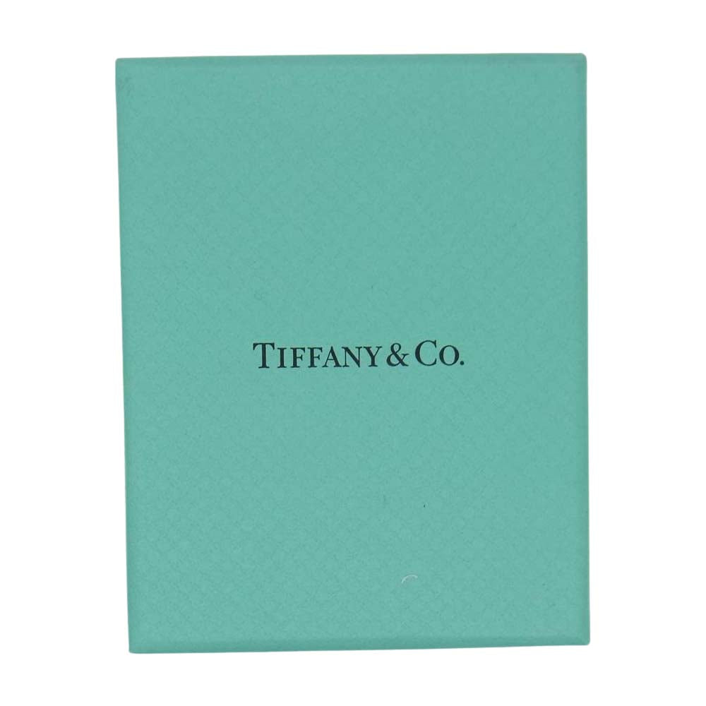 TIFFANY&Co. ティファニー ペーパーフラワー ファイヤーフライ アクアマリン ダイヤモンド Pt950 プラチナ ペンダント シルバー系【極上美品】【中古】