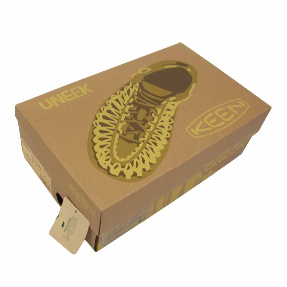KEEN キーン 1022373 UNEEK 2 SLIDE ユニーク ツー スライド サンダル カーキ系 28cm【新古品】【未使用】【中古】