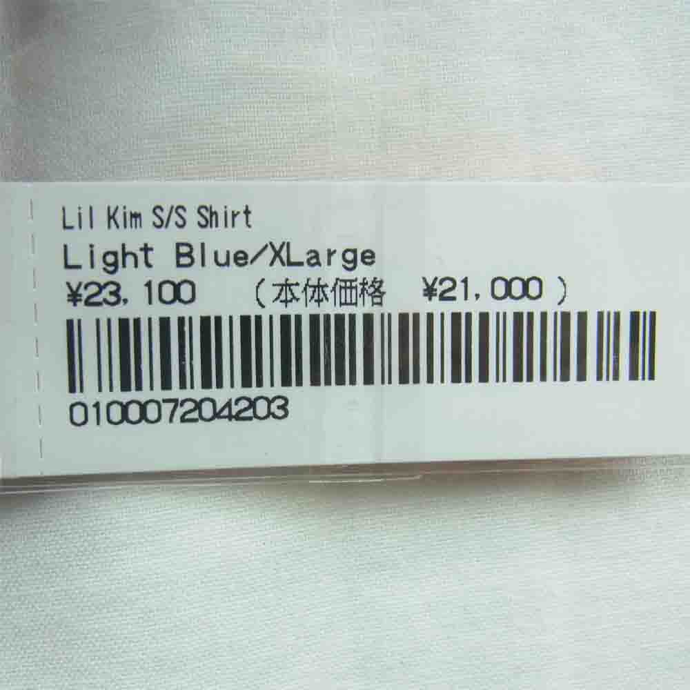 Supreme シュプリーム 22SS lil Kim S/S Shirt リル・キム 半袖 シャツ ブルー系 XL【新古品】【未使用】【中古】