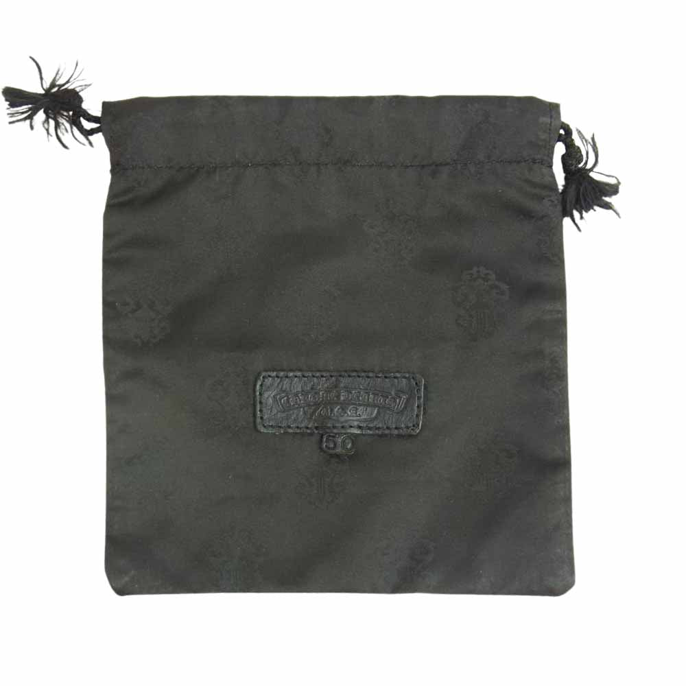 CHROME HEARTS クロムハーツ(原本有) ジッパー チェンジ パース コインケース 3×4 ブラック系【中古】