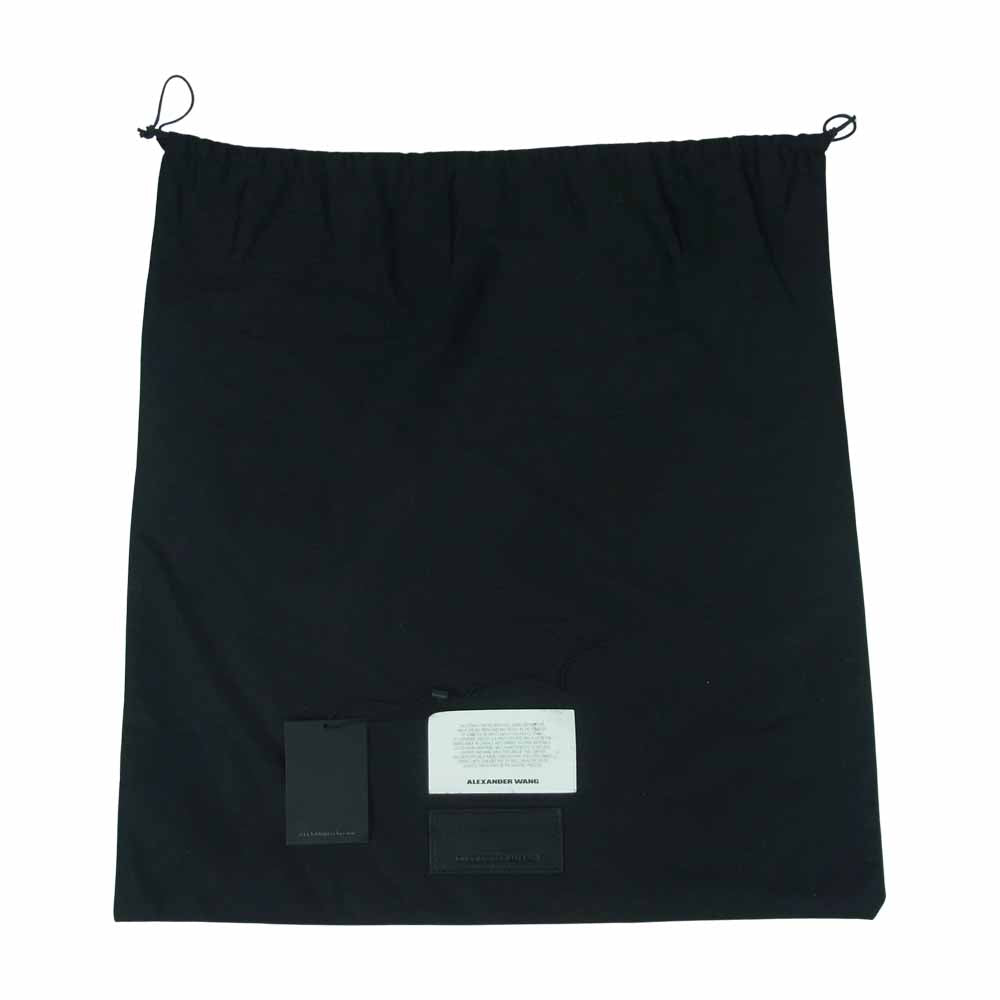 Alexander Wang アレキサンダーワン 底面スタッズ 2way レザー バッグ ブラック系【中古】