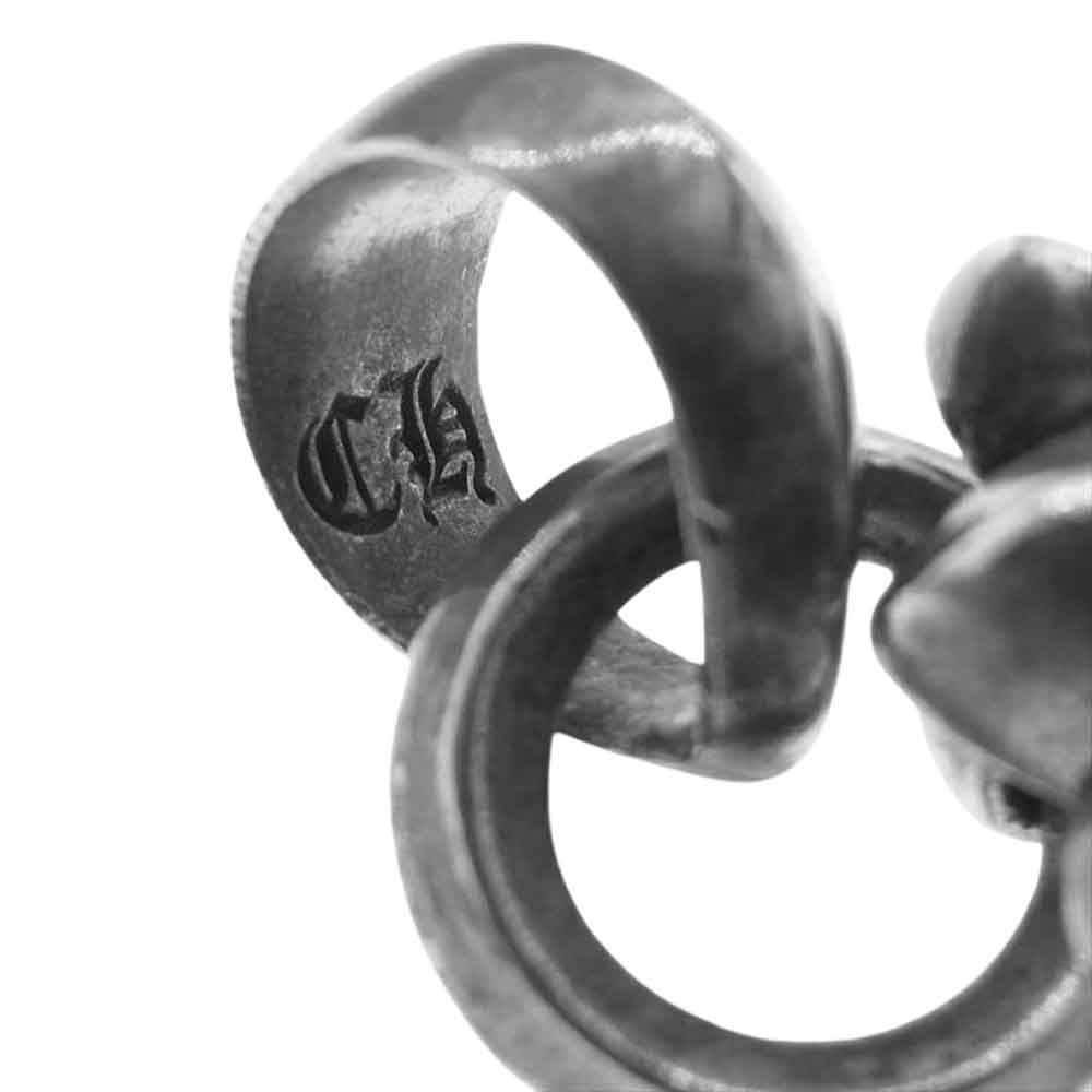 CHROME HEARTS クロムハーツ(原本無) スモール CHクロス ベイル シルバー系【中古】