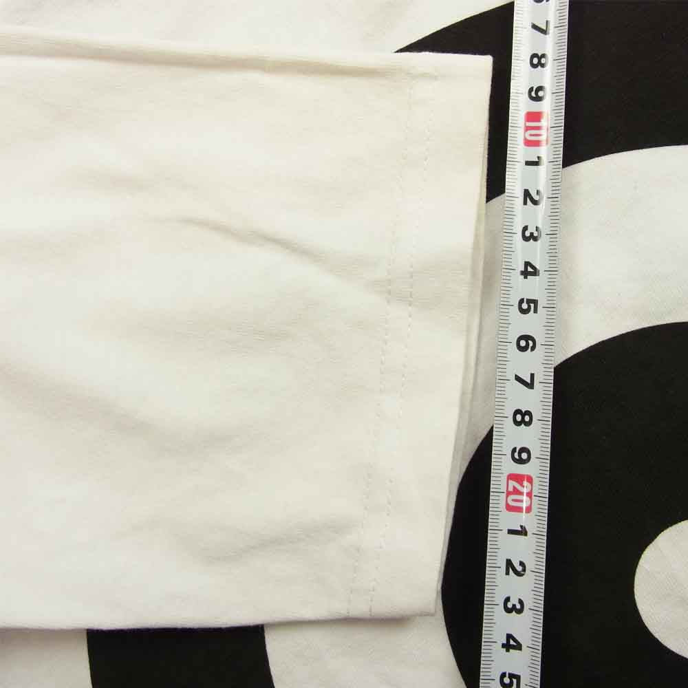 TENDERLOIN テンダーロイン T-TEE NA FISH EYE フィッシュアイ ターゲット プリント 半袖 Tシャツ ホワイト系 S【中古】