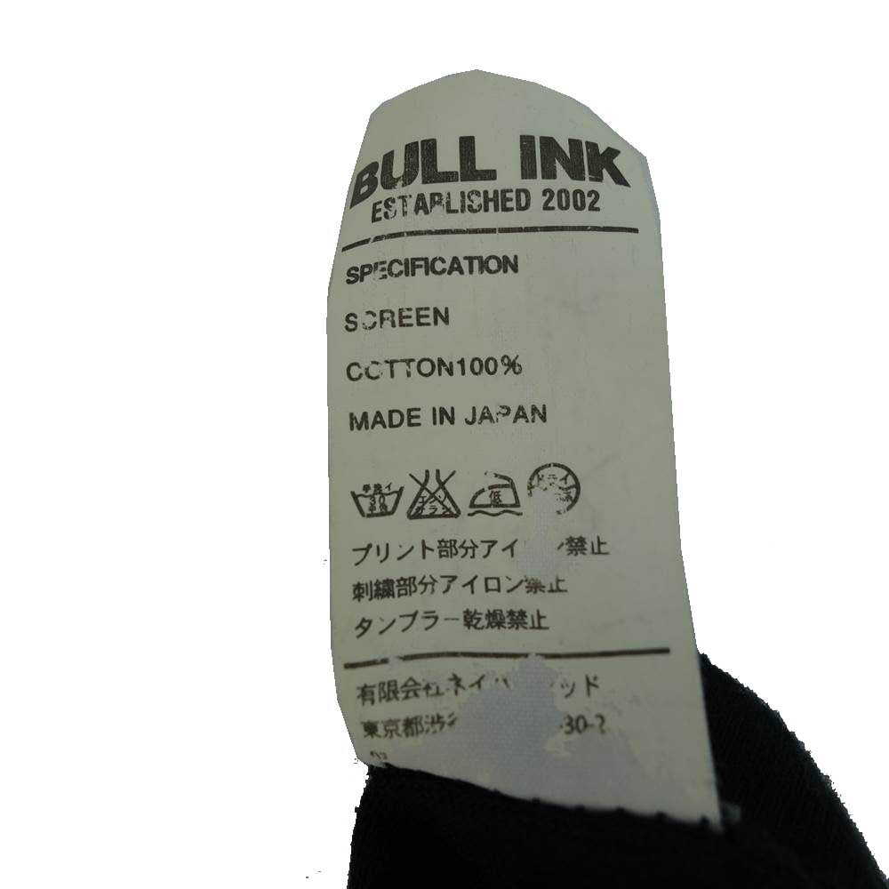 WTAPS ダブルタップス BULLINK ボディ ロゴ プリント 半袖 Tシャツ ブラック系 S【中古】