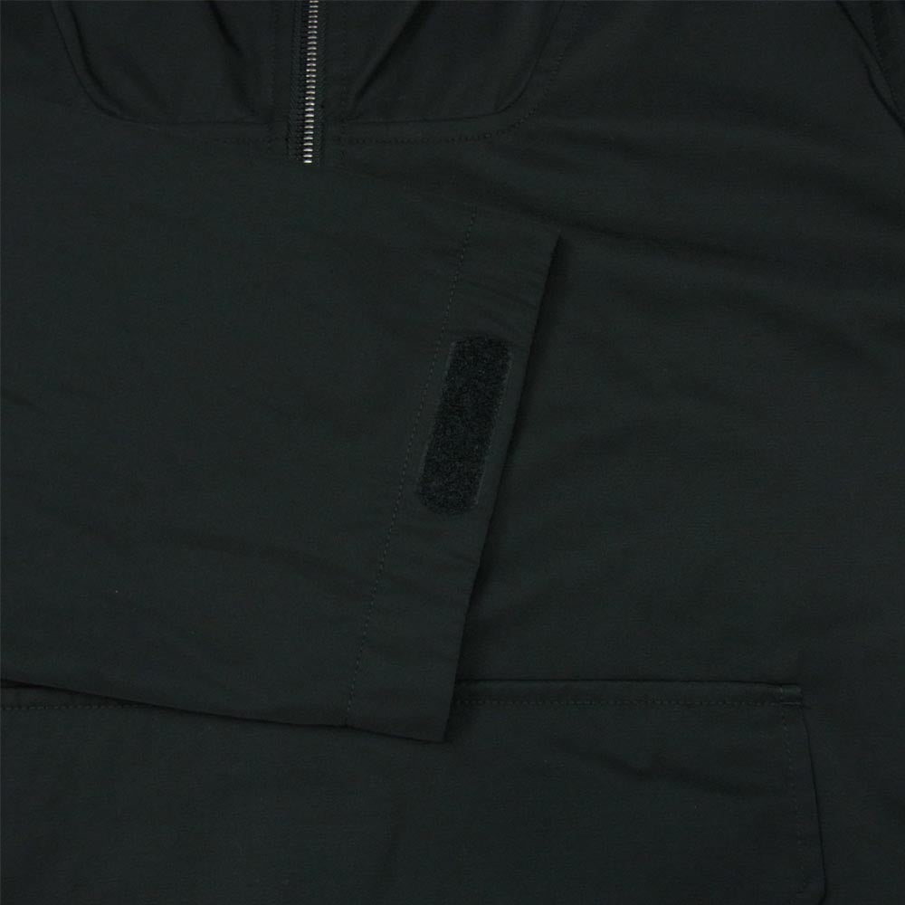 A.P.C. アーペーセー ナイロン ハーフジップ アノラック パーカー ジャケット 中国製 ブラック系 S【中古】